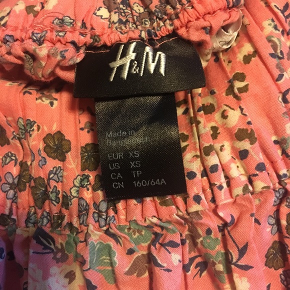Floral Pink H&M Skirt - Picture 3 of 3